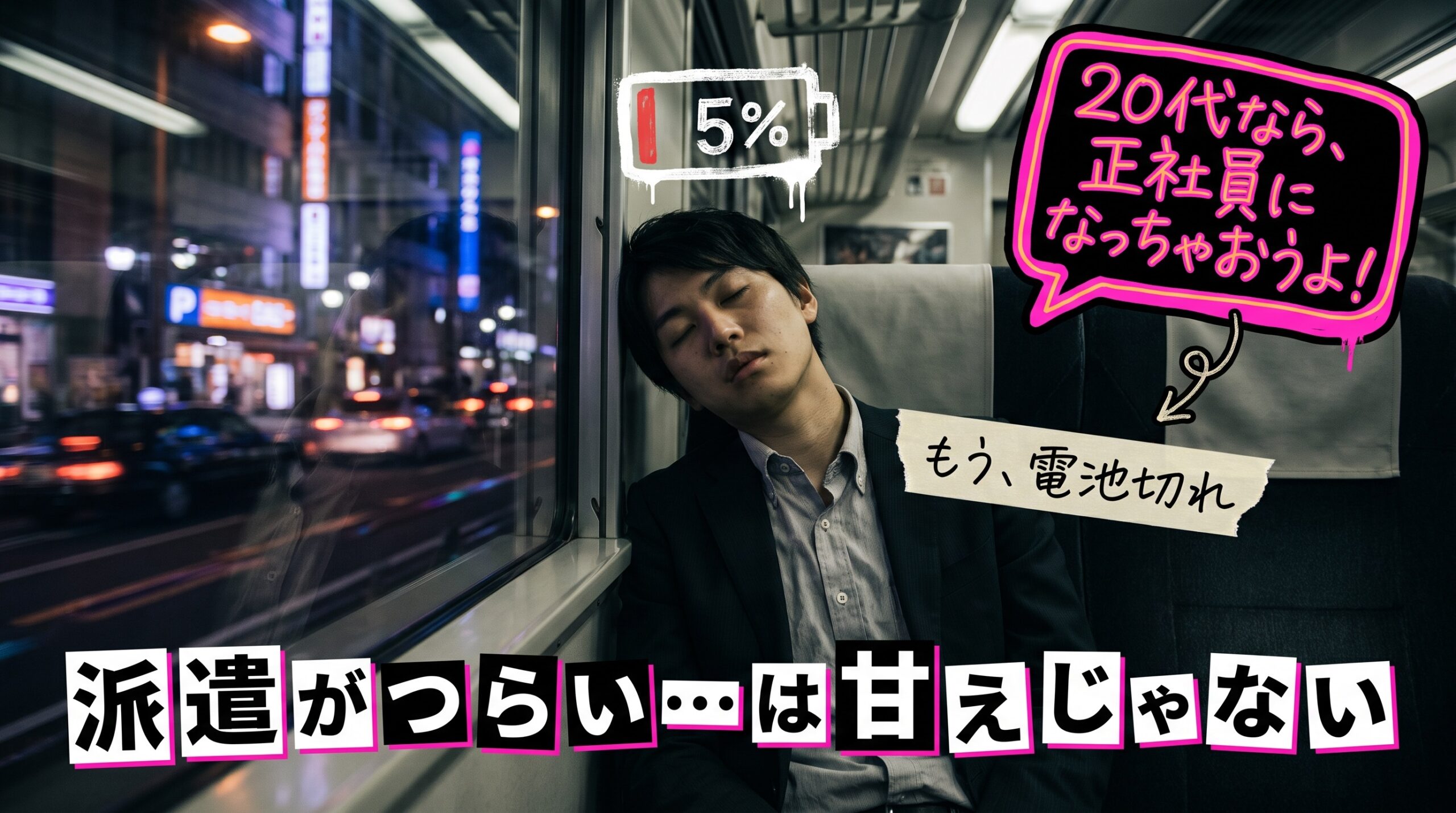 派遣がつらい・疲れた人へ|派遣切りの前兆と正社員で抜け出す対処法【採用担当が解説】