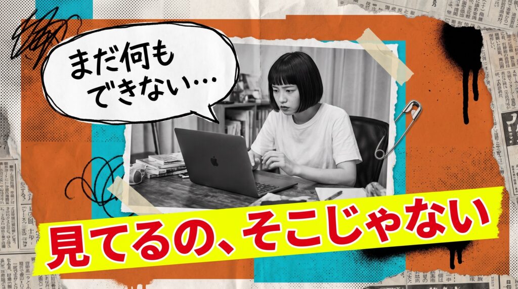 新人を見るとき、実務の出来はほとんど見ていない