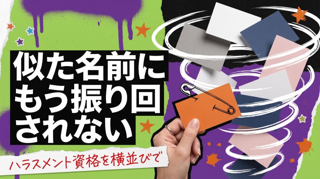 ハラスメント資格の比較|国家資格はある?