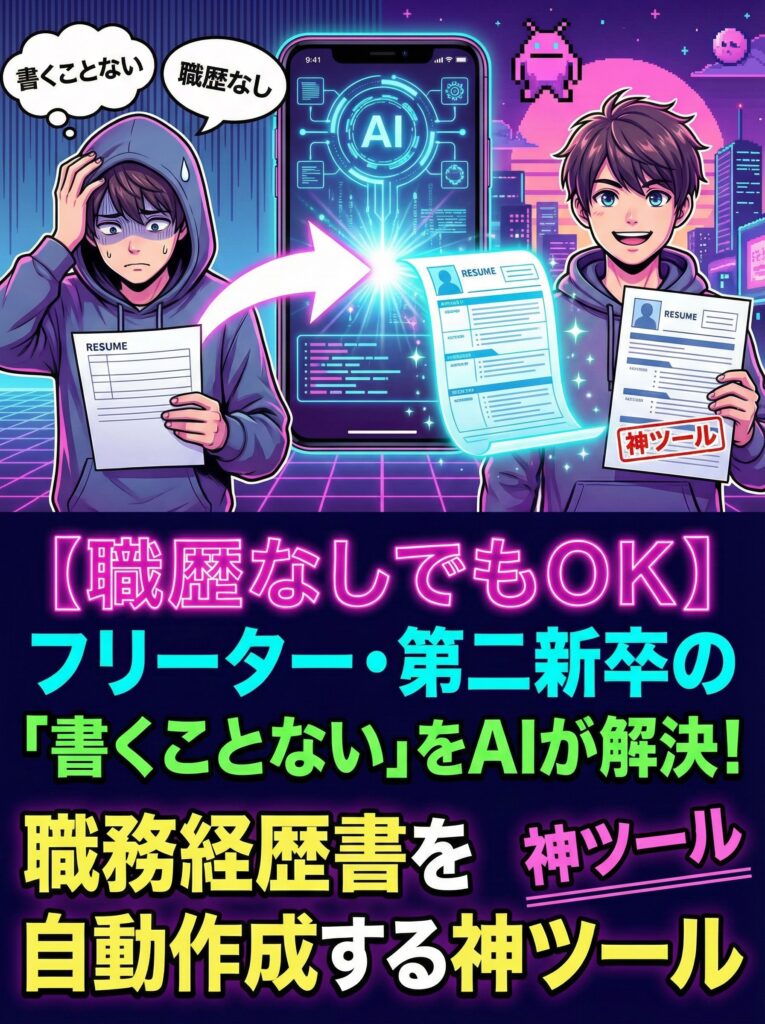 【今すぐ解決】あなたの「書けない」を終わらせるAI作成ツール
