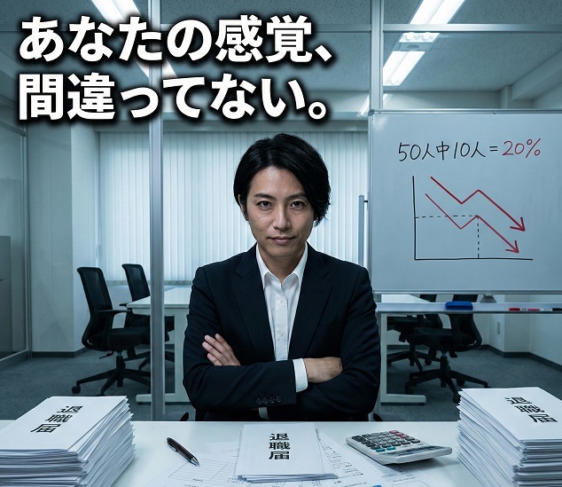 1年で10人辞める会社の特徴【採用担当の本音】