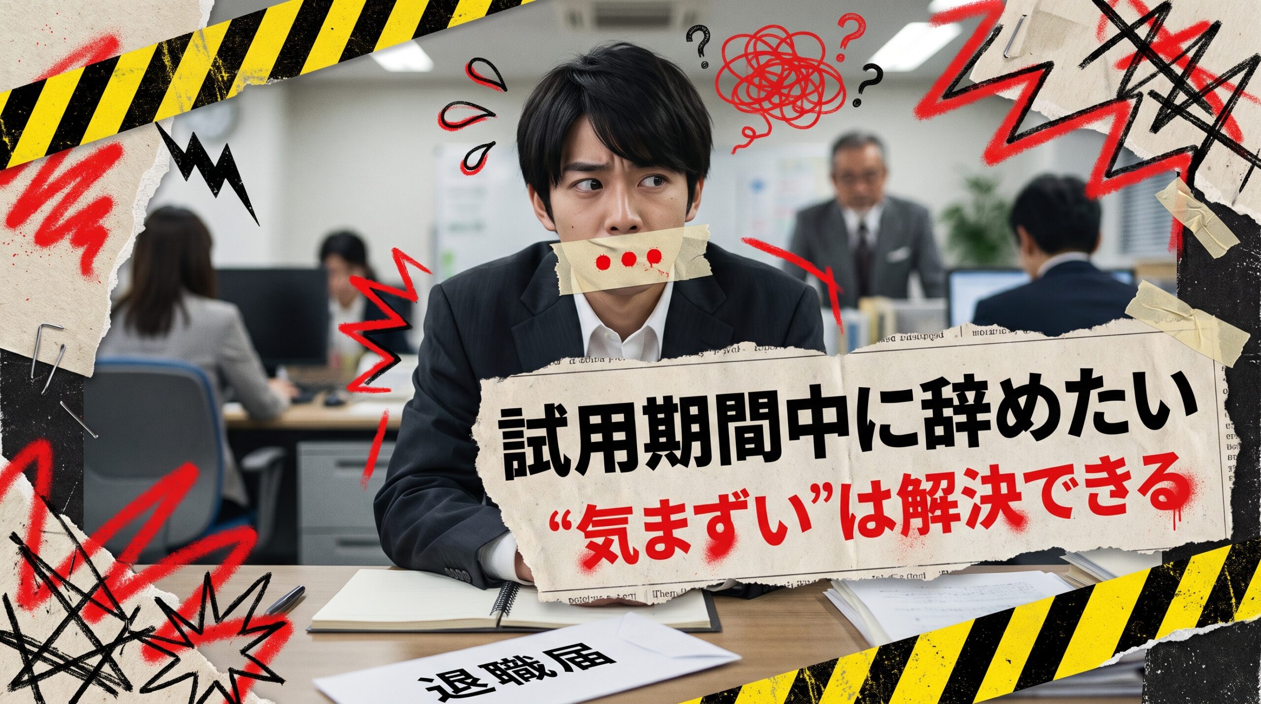 試用期間中に辞めたい！気まずい・言えないを解決する全手順｜20代で12回辞めた採用担当が解説