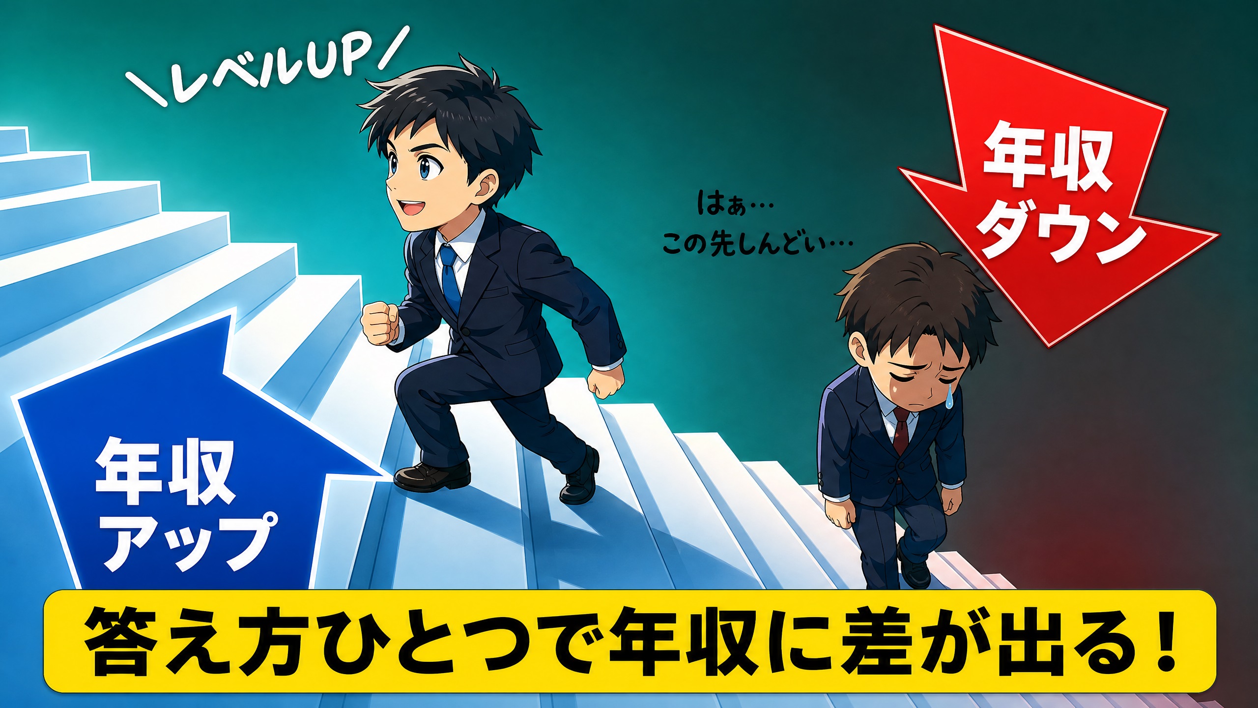 希望年収の答え方で【転職が成功する人】と【失敗する人】の違い