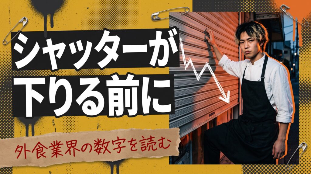飲食正社員の末路は本当か？倒産・年収・離職率で見る飲食業界の現実