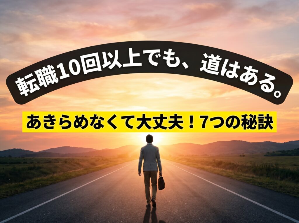 まとめ|転職10回以上でも大丈夫!効果的な履歴書作成と面接突破の7つの秘訣