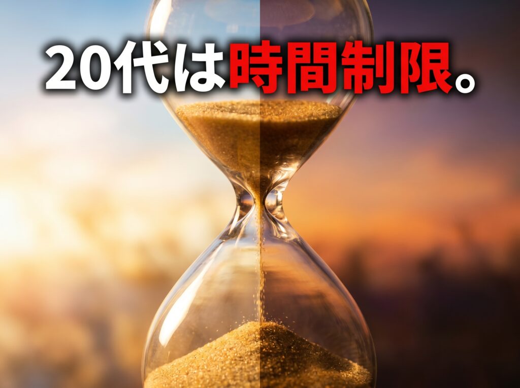 20代前半と20代後半で「残された時間」は全然違う