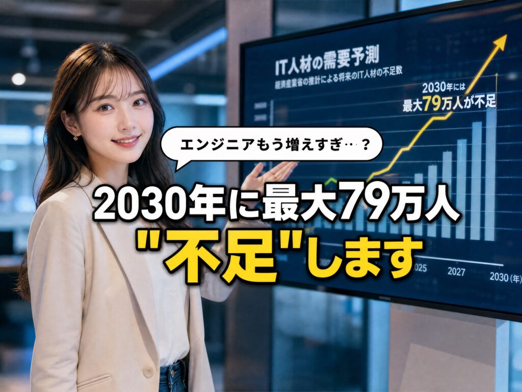 未経験エンジニアは「増えすぎ・いらない」って本当?飽和の真相
