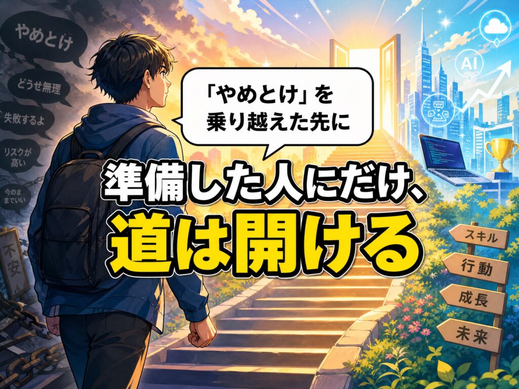 未経験からITエンジニアはやめとけ