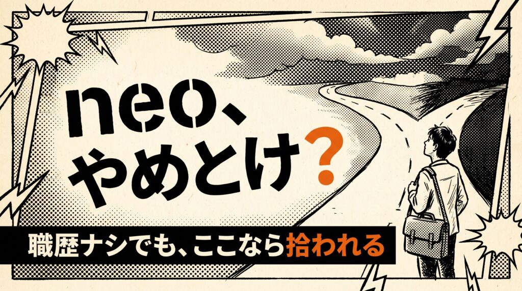 まとめ：第二新卒エージェントneoは「やばい」けど使い方次第