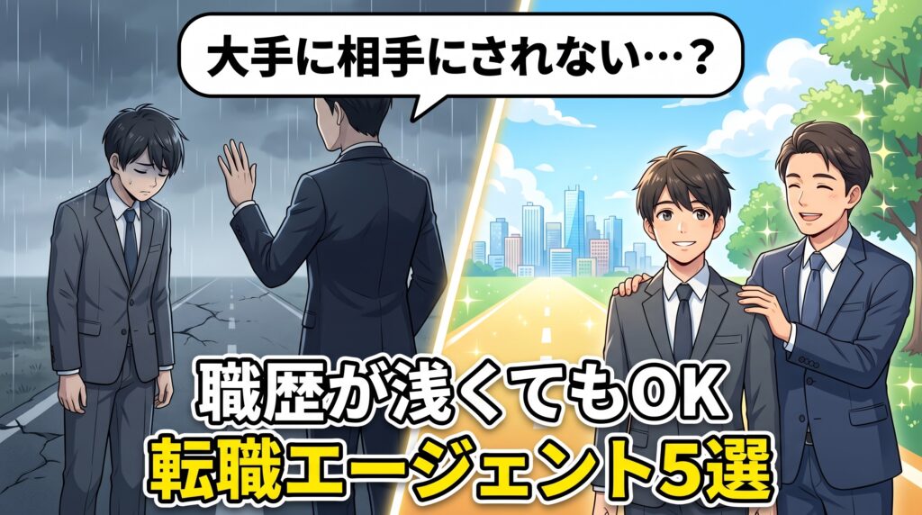 まとめ|転職エージェントの選び方で第二新卒の人生は変わる