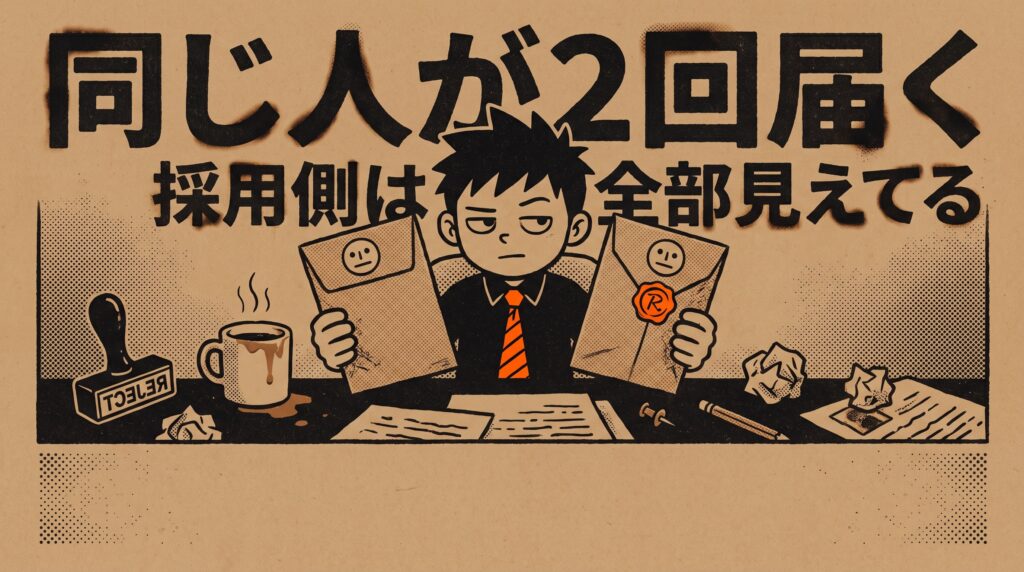 【採用側の本音】同じ求人に複数のエージェントから応募すると何が起きるか?