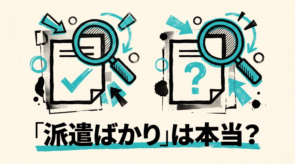 【最重要】「派遣ばかり」は本当か？"誤解の正体"を解剖する