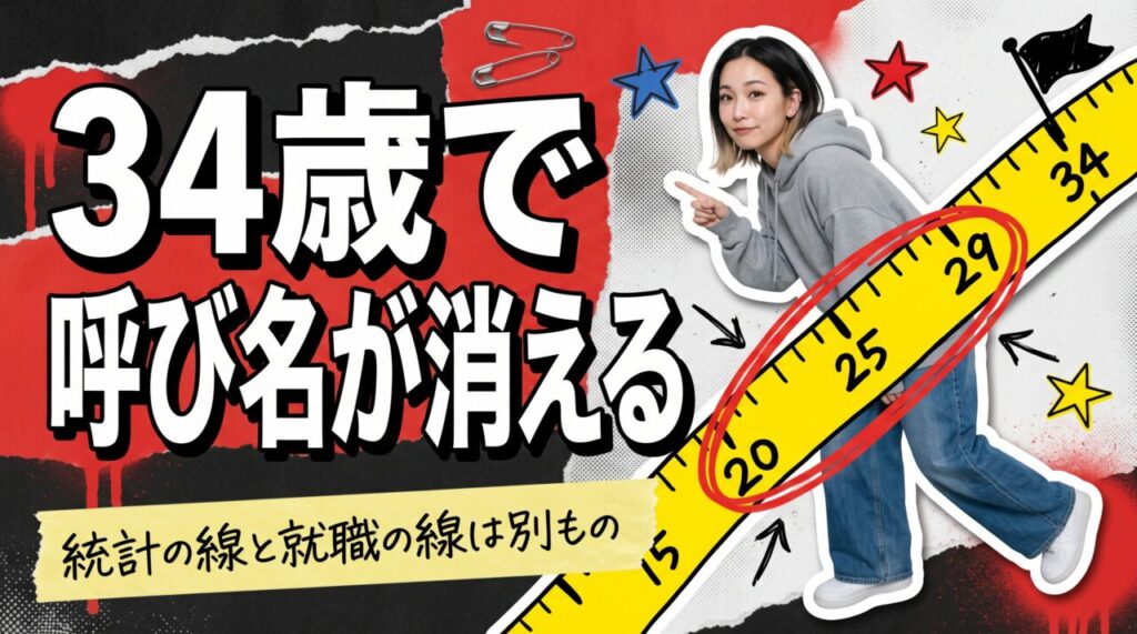 フリーターは何歳まで許される?定義は34歳、就職の目安は20代のうち